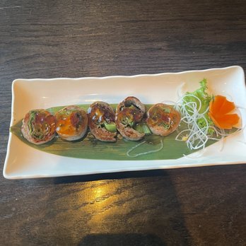 Ten Sushi Japanese Restaurant - A08. Beef Negimaki - Sushi Bars Near Me - Maple Grove, Minnesota