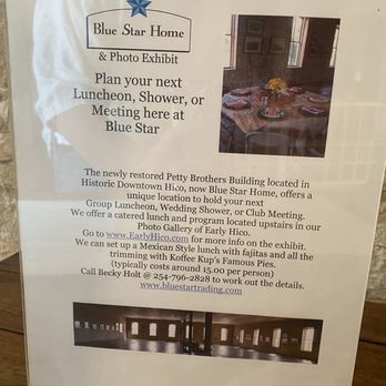 Blue Star Trading - Info about the top floor - Jewelry Near Me - Hico, Texas Blue Star Trading - Info about the top floor - Jewelry Near Me - Hico, Texas