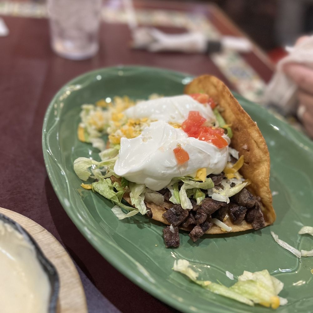 Rancho Viejo - Chalupa Deluxe with asada - Mexican Near Me - Post Falls, Idaho Rancho Viejo - Chalupa Deluxe with asada - Mexican Near Me - Post Falls, Idaho