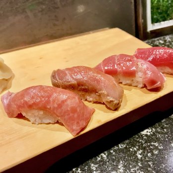 Shiro's - Alllll the tuna cuts, from lean to fatty - Sushi Bars Near Me - Seattle, Washington