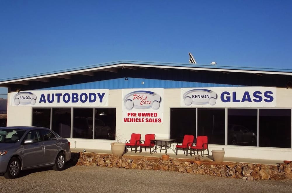 BENSON AUTOBODY & GLASS Updated July 2024 1201 S Hwy 80, Benson, Arizona Body Shops