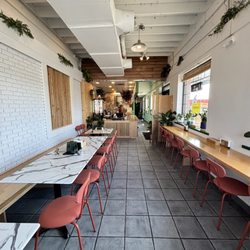 Rice Forest - Inside seating and restaurant
