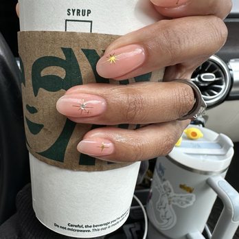 Amazing Nails - A little sparkle over jelly. So pretty... - Nail Salons Near Me - San Rafael, California