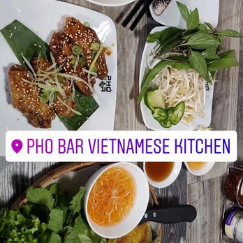 Pho Bar Vietnamese Kitchen - Pho dac biet, tamarind crispy wings, and ban ceo - Vietnamese Near Me - Davie, Florida