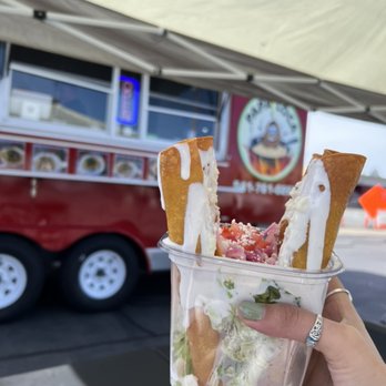 Papa Loca - Taquitos filled with mashed potato yummm - Mexican Near Me - Grants Pass, Oregon