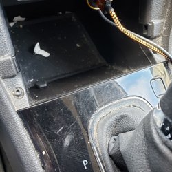 Trash and dirt after cleaning