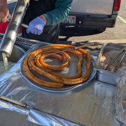 Churros - Before and after churros