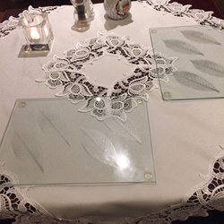 Cardynham House Bistro - Cute table settings