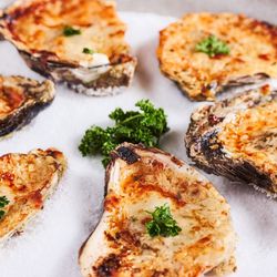 Perry's Steakhouse & Grille - Domain Northside - Our tasty Fire Roasted Oysters!