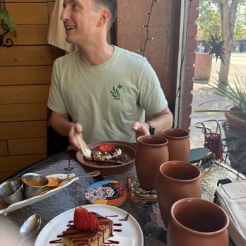 Camino - Flan and chocolate tamale - Mexican Near Me - Dayton, Oregon Camino - Flan and chocolate tamale - Mexican Near Me - Dayton, Oregon