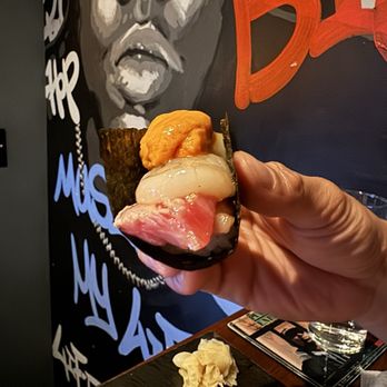 Sushi By Boū - Nomad - Big Mac - Wagyu, Scallop, Uni - Sushi Bars Near Me - New York, New York Sushi By Boū - Nomad - Big Mac - Wagyu, Scallop, Uni - Sushi Bars Near Me - New York, New York