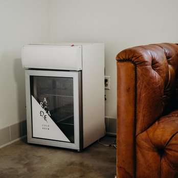 Arcade Coffee Roasters - Where they keep their bottled cold brew - Coffee & Tea Near Me - Riverside, California