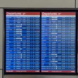 Frontier Airlines - The only cancelled flight