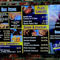 In Laws - Menu