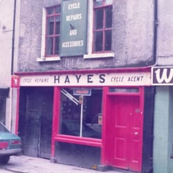 Hayes Cycles & Fishing Tackle - This is the way the shop looked in 1981 when Des took over.