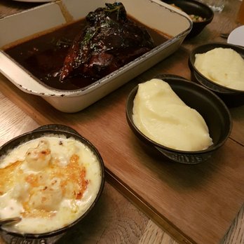 Tom's Kitchen - Lamb Shoulder with sweet sauce and mash - Brasseries Near Me - London, XGL Tom's Kitchen - Lamb Shoulder with sweet sauce and mash - Brasseries Near Me - London, XGL