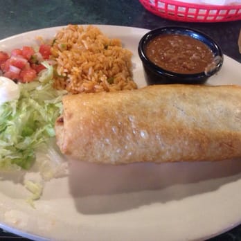 Casa Rico - Beef chimichanga - Mexican Near Me - Frederick, Maryland