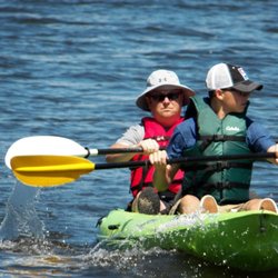 Guys Ultimate Kayak Service - Father and Son