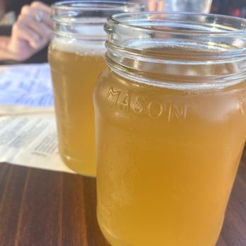 Allegory - Beers in cute mason jars - American Near Me - Naperville, Illinois