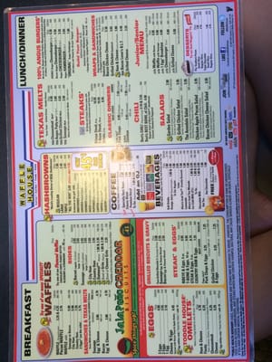 Menu photo 2 Waffle House Chattanooga, TN Menu photo 2 Waffle House Chattanooga, TN