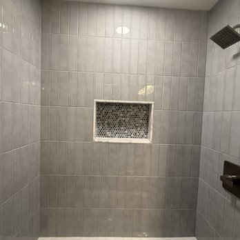Volpe Tile - Second bath . - Tiling Near Me - Warminster, Pennsylvania