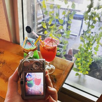 Cafe Patio - Soju Cocktails - Chinese Near Me - Fullerton, California