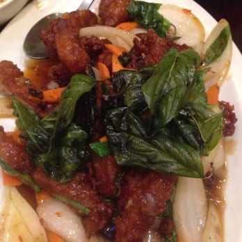 Lime Leaf - Crispy chicken basil - Thai Near Me - Weymouth, Massachusetts