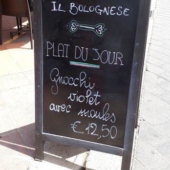 Il Bolognese - La carte du jour - Italian Near Me - Nice, 06