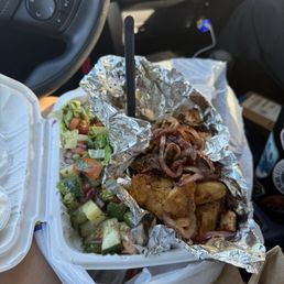 Chicken Kabob Plate Chicken Kabob Plate