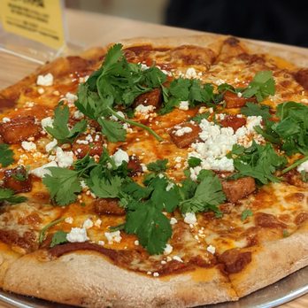 Vector Brewing - Keep Calm And Curry On pizza - Brewpubs Near Me - Dallas, Texas