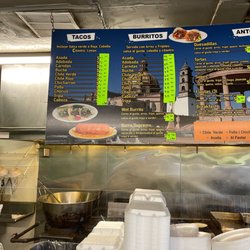 Taqueria La Piedad - Menu