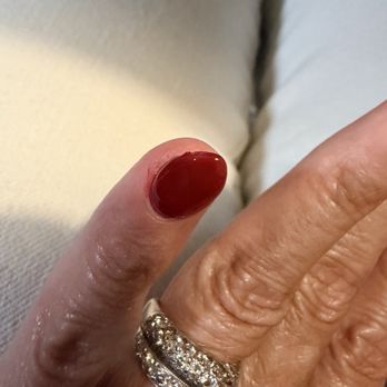 Legacy Nails & Spa - Not smooth polish or nails - Nail Salons Near Me - Plano, Texas