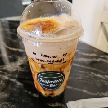 Teapresso Bar - Brown sugar creme Brule - Bubble Tea Near Me - Wahiawa, Hawaii Teapresso Bar - Brown sugar creme Brule - Bubble Tea Near Me - Wahiawa, Hawaii