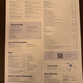 Pacific Catch - Drink menu - Seafood Near Me - Tustin, California Pacific Catch - Drink menu - Seafood Near Me - Tustin, California