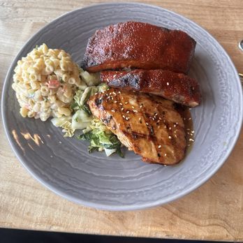 Duke's Malibu - Ribs & Chicken Plate - New American Near Me - Malibu, California Duke's Malibu - Ribs & Chicken Plate - New American Near Me - Malibu, California