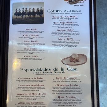El Caporal - Menu May 2026 - Mexican Near Me - Bend, Oregon El Caporal - Menu May 2026 - Mexican Near Me - Bend, Oregon