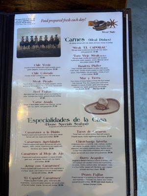 Menu photo 2 El Caporal Bend, OR Menu photo 2 El Caporal Bend, OR
