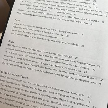 Spago - The menu - New American Near Me - Las Vegas, Nevada