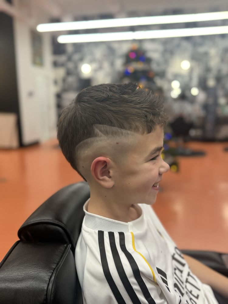 Jed’s Barbershop Logo