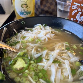 Pho Now - This is the chicken pho. With freshly made rice noodles! - Vietnamese Near Me - San Jose, California