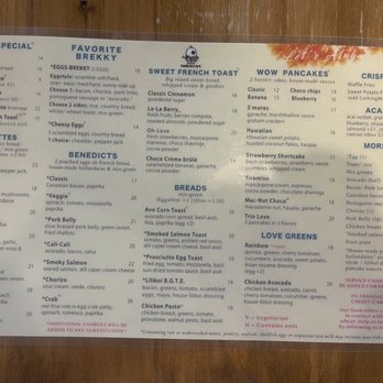 Egghead Cafe - Menu - Coffee & Tea Near Me - Honolulu, Hawaii Egghead Cafe - Menu - Coffee & Tea Near Me - Honolulu, Hawaii