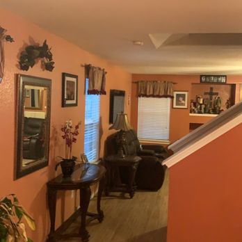 DJ Superior Flooring - a living room and staircase - Flooring Near Me DJ Superior Flooring - a living room and staircase - Flooring Near Me