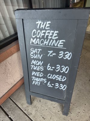 Menu photo 2 The Coffee Machine Chula Vista, CA