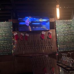 Draft beer selection Dec 2024