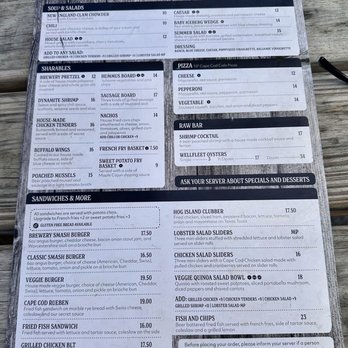 Hog Island Beer - Food menu - Breweries Near Me - Orleans, Massachusetts Hog Island Beer - Food menu - Breweries Near Me - Orleans, Massachusetts