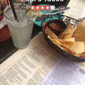 Papi's Tacos - The happy hour margaritas - Mexican Near Me - Baltimore, Maryland