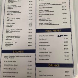 Rivershack Restaurant - Menu 2