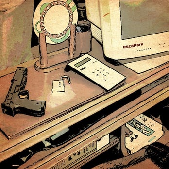 escaPark - The desk of our detective - Escape Games Near Me - Malaga, Massachusetts