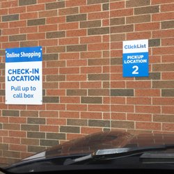 Kroger - Get used to looking at this wall.