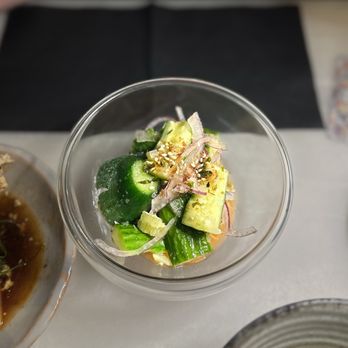 Papercut - Cucumber salad from konbini - Cocktail Bars Near Me - Austin, Texas